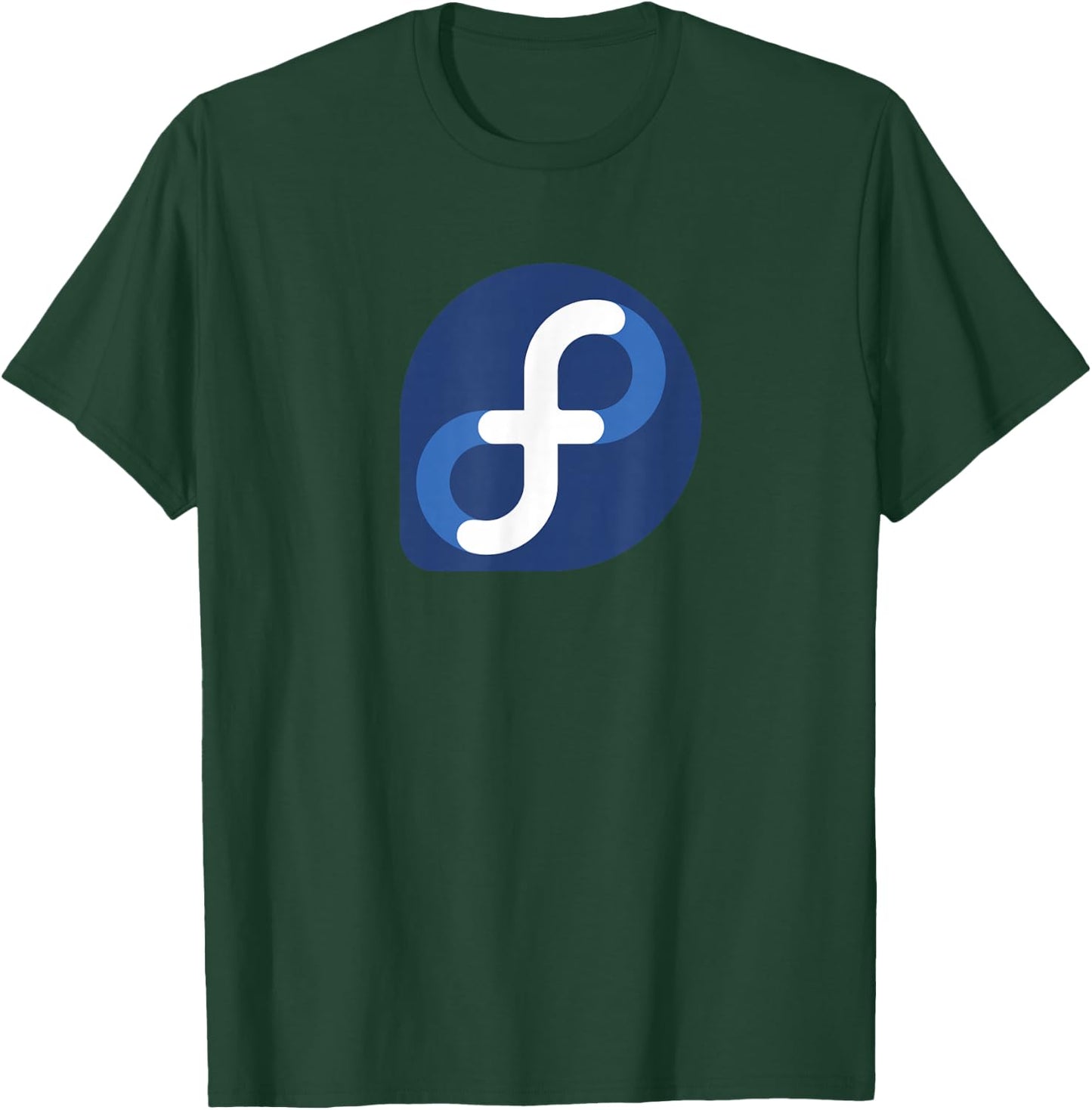 Linux Fedora lover tagline & Logo Open Source Os T-Shirt - T-Shirt | Forest