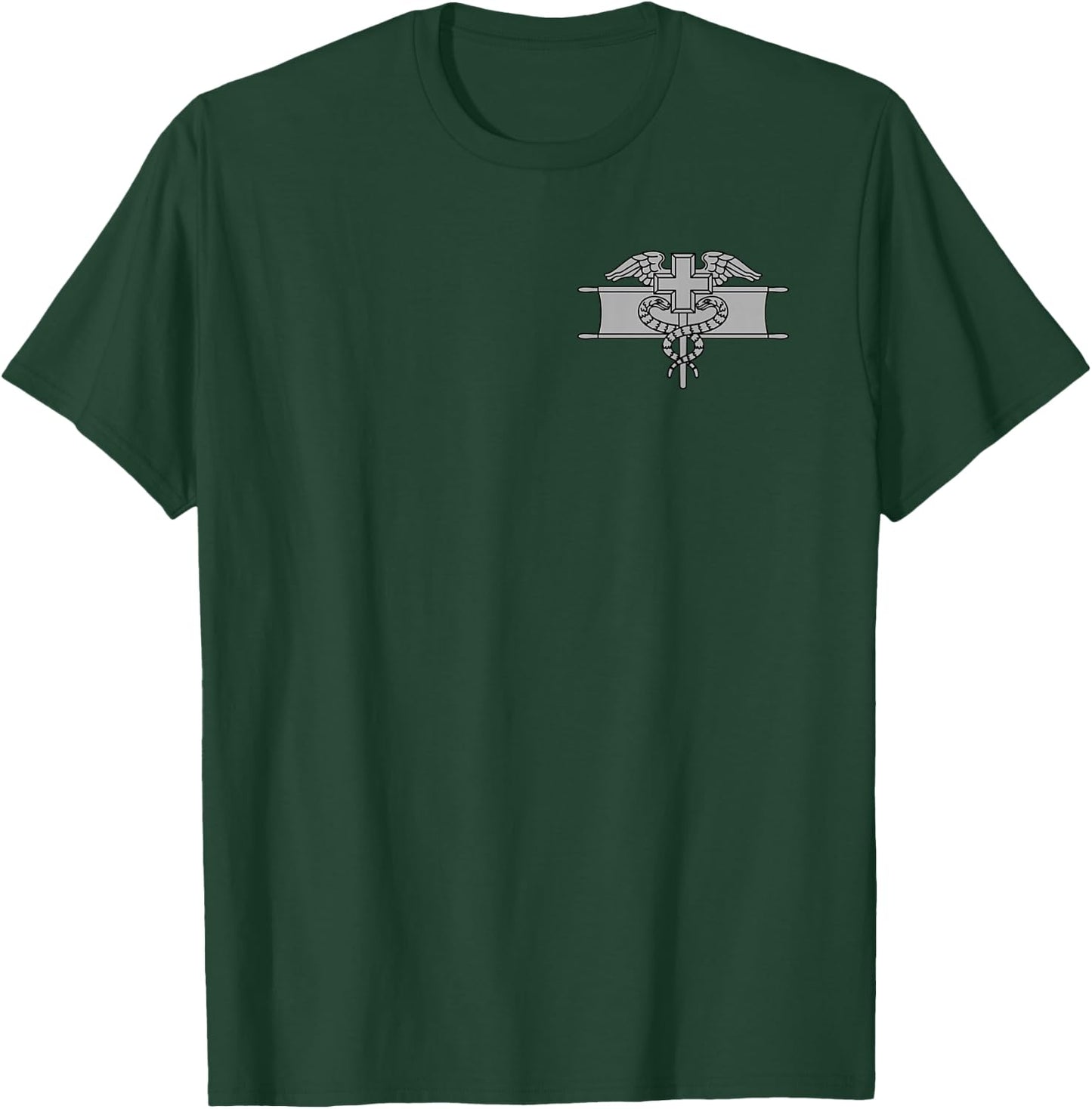 US Army Expert Field Medical Badge (EFMB) - 68W OD Green T-Shirt - T-Shirt | Forest