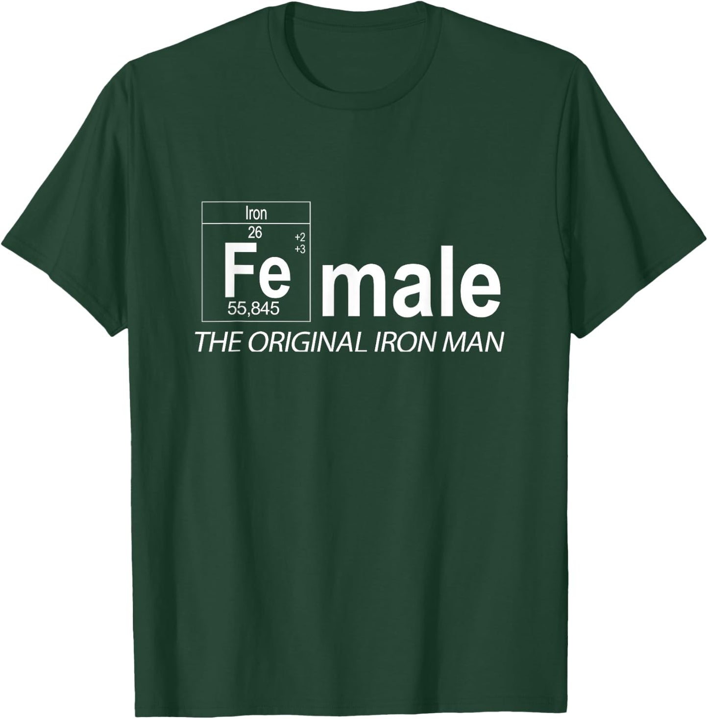 Female The Original Iron Man T-Shirt - T-Shirt | Forest