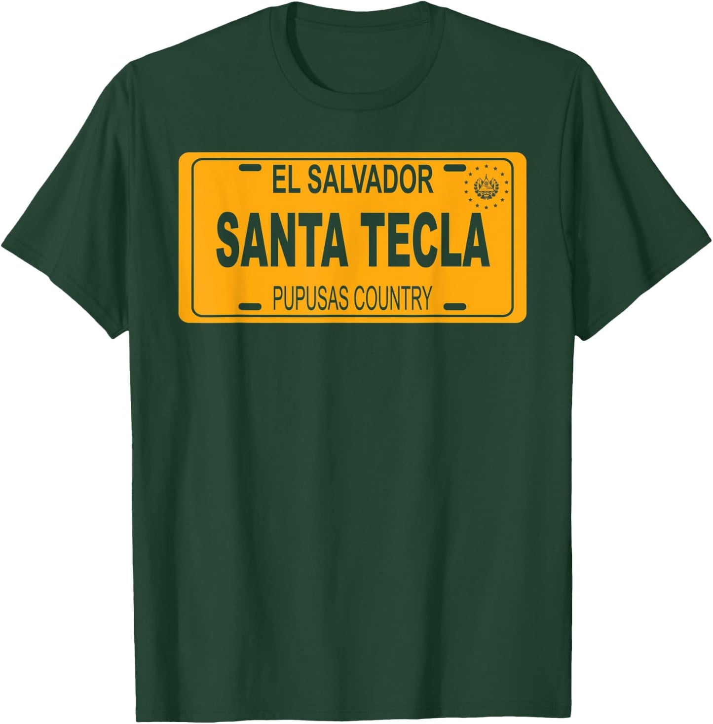 Santa Tecla El Salvador Pupusas Country T-Shirt - T-Shirt | Forest
