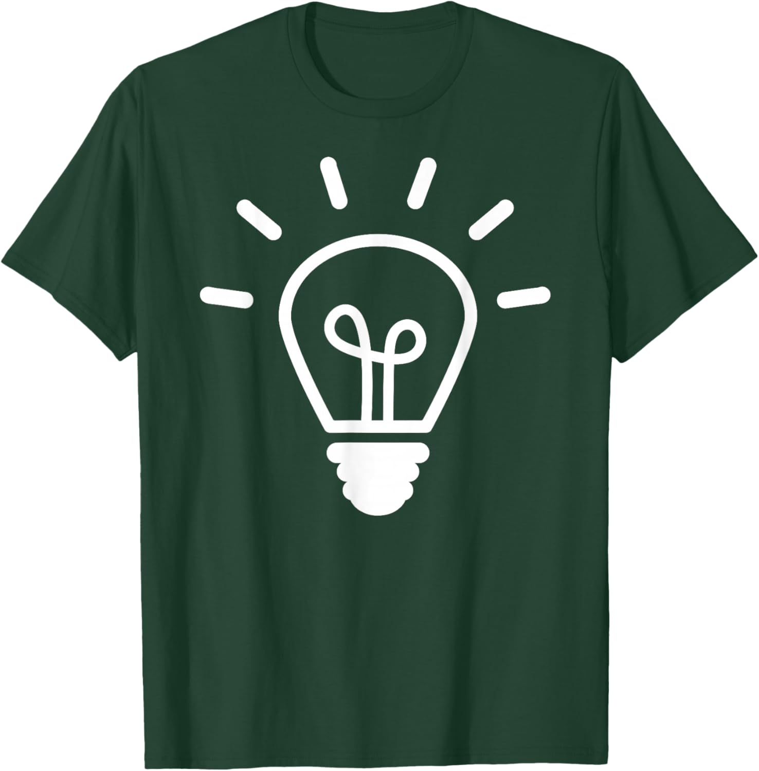 Light Bulb T-Shirt - T-Shirt | Forest