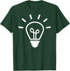 Light Bulb T-Shirt - T-Shirt | Forest