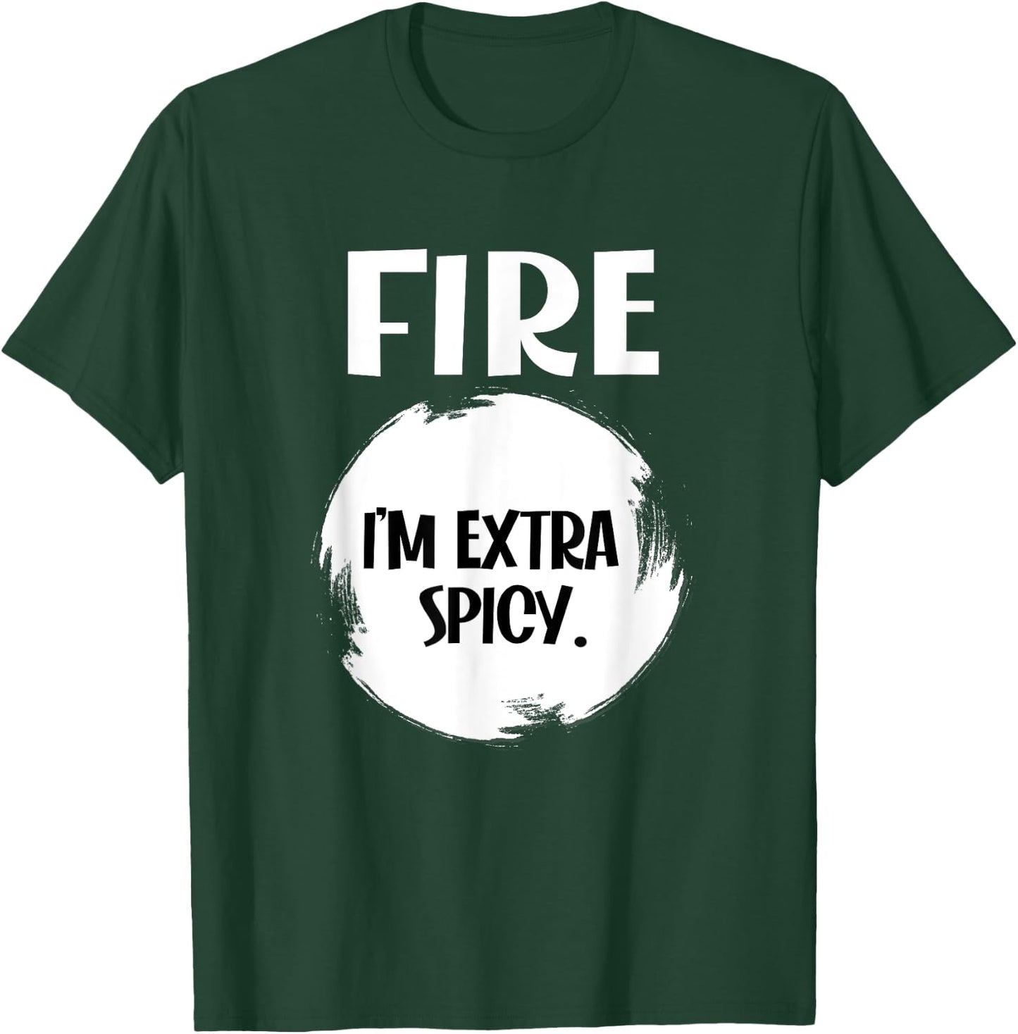 FIRE - Hot Packet Funny Taco Matching Halloween Costume T-Shirt - T-Shirt | Forest