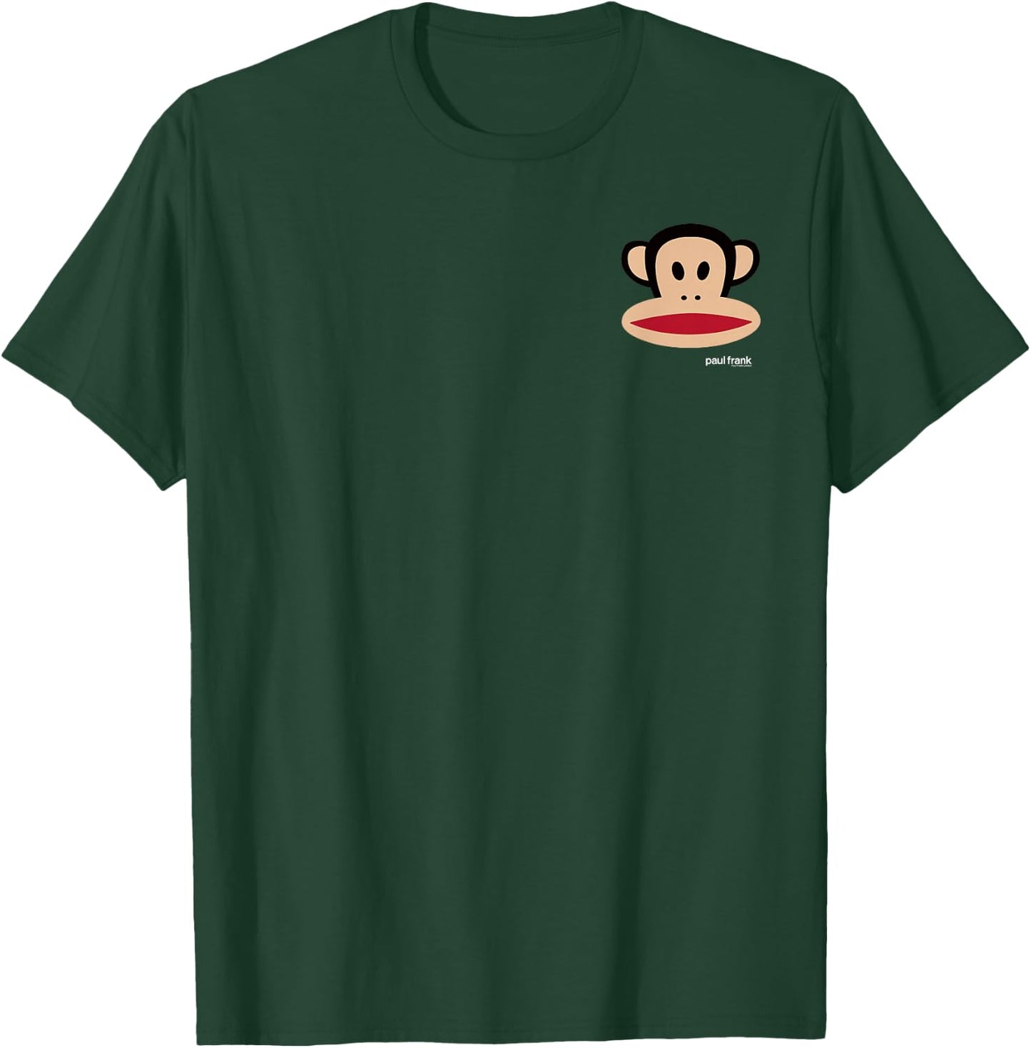 Paul Frank Julius Pocket Face Logo T-Shirt - T-Shirt | Forest