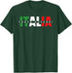 Forza Azzurri Italia Calcio Soccer Amichevole Partitella T-Shirt - T-Shirt | Forest
