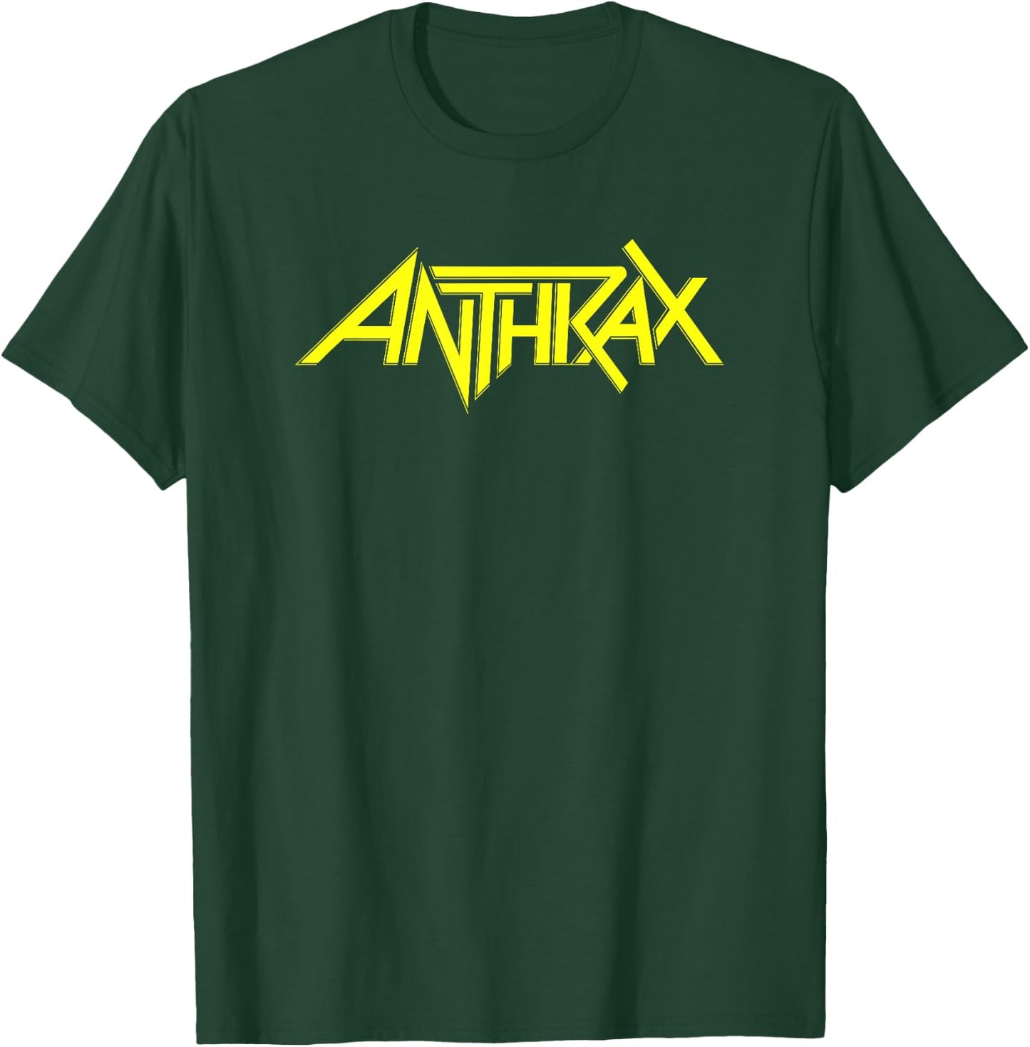 Anthrax – Anthrax Yellow Logo T-Shirt - T-Shirt | Forest