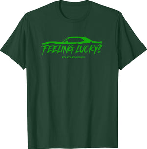 Dodge St. Patrick's Day Feeling Lucky T-Shirt - T-Shirt | Forest