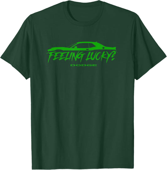 Dodge St. Patrick's Day Feeling Lucky T-Shirt - T-Shirt | Forest
