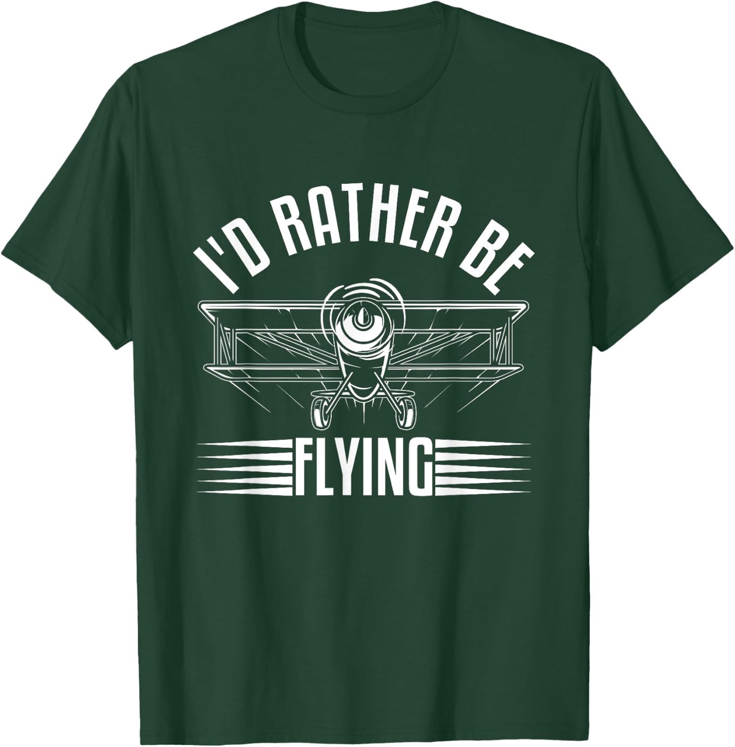 Funny Pilot Design Women Aviation Airplane Pilot T-Shirt - T-Shirt | Forest