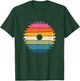 Rainbow Colorful Retro Saw Blade Carpenters Woodworker Pride T-Shirt - T-Shirt | Forest