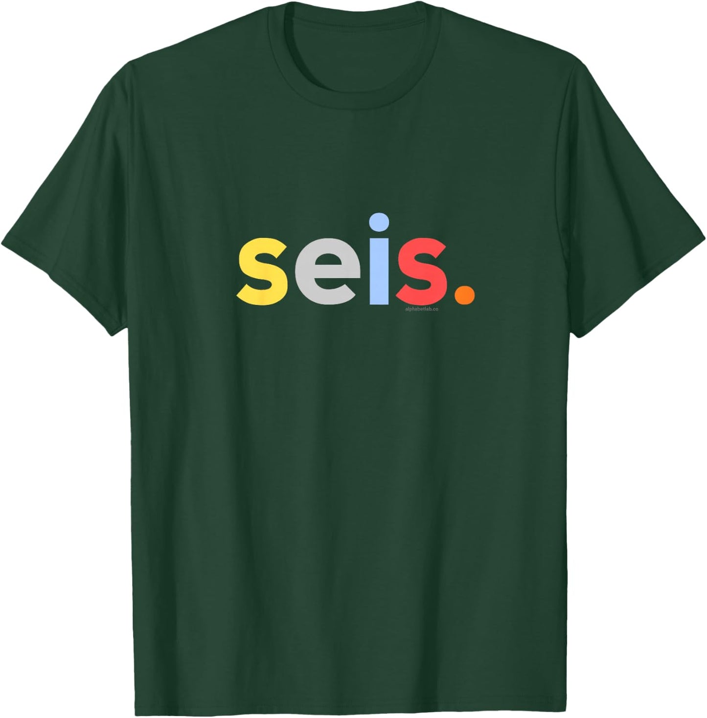 Kids 6th Birthday Shirt Boy 6 Year Old Seis Anos | Spanish Ideas T-Shirt - T-Shirt | Forest
