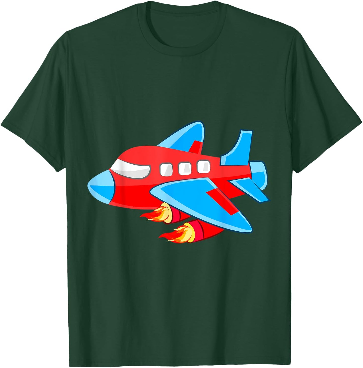 Boy Gifts Airplane Shirts For Boys. Airplane Shirts For Kids T-Shirt - T-Shirt | Forest