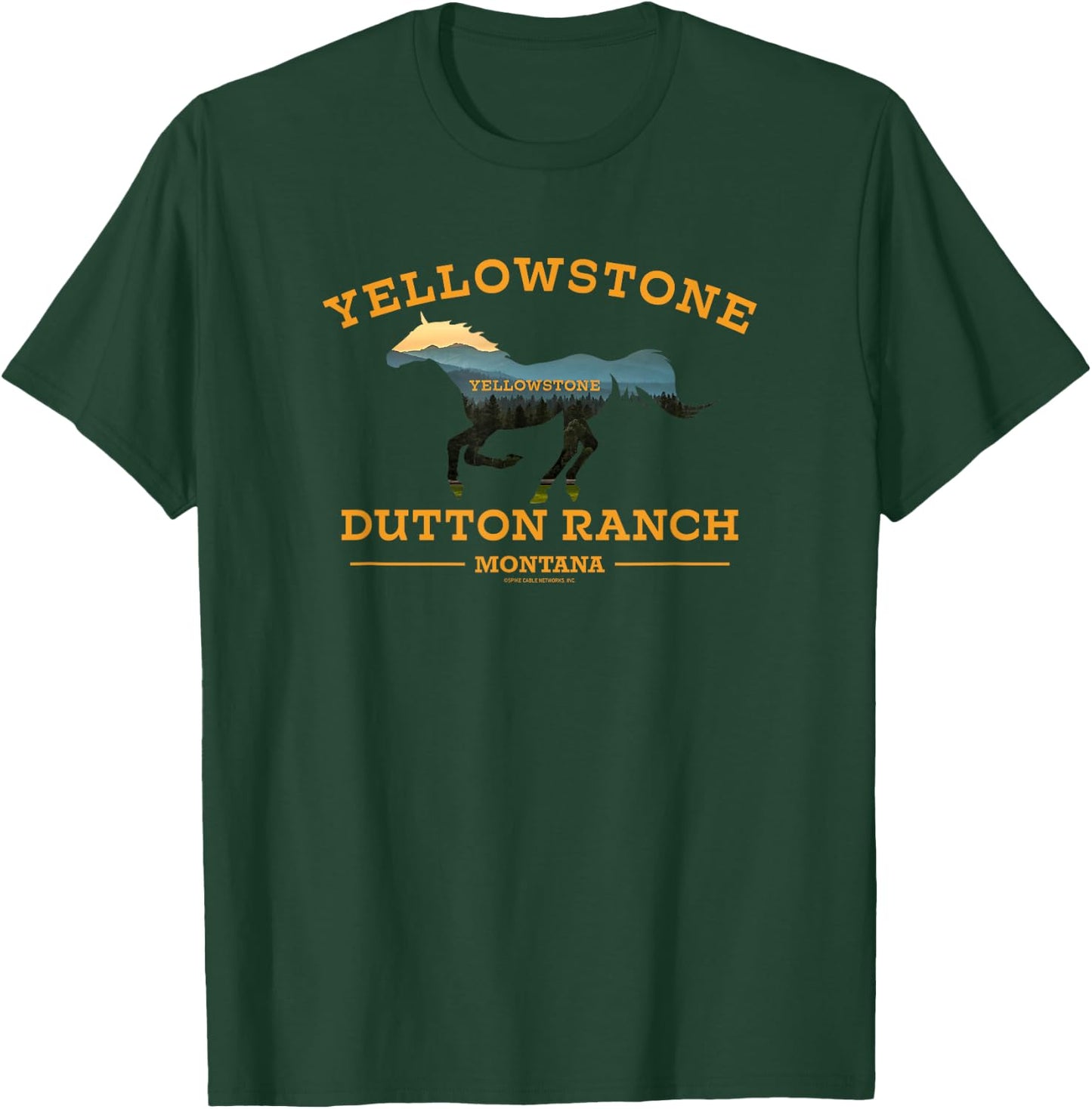 Yellowstone Horse T-Shirt - T-Shirt | Forest