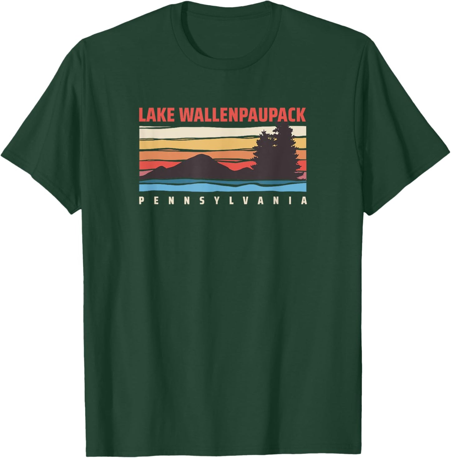 Lake Wallenpaupack T-Shirt - T-Shirt | Forest