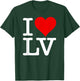 I Love Heart Las Vegas Nevada Lv T-Shirt - T-Shirt | Forest