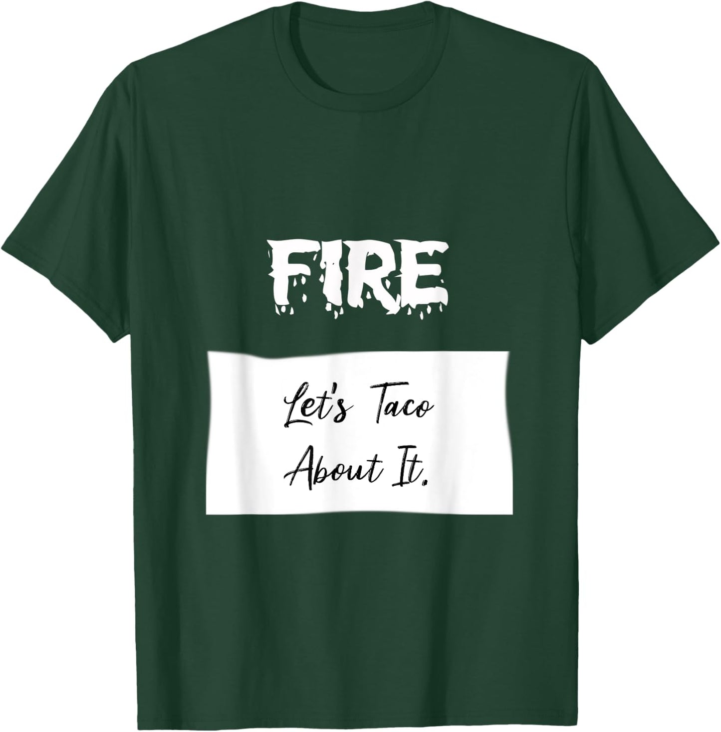 Sauce Packet Costume Funny Fire Taco Hot Sauce T-Shirt - T-Shirt | Forest