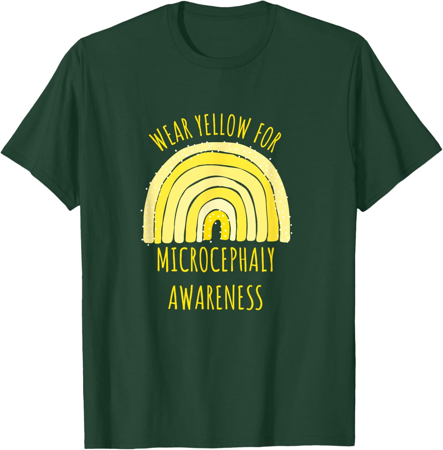Wear Yellow For Microcephaly Awareness Shirt | Microcephaly T-Shirt - T-Shirt | Forest