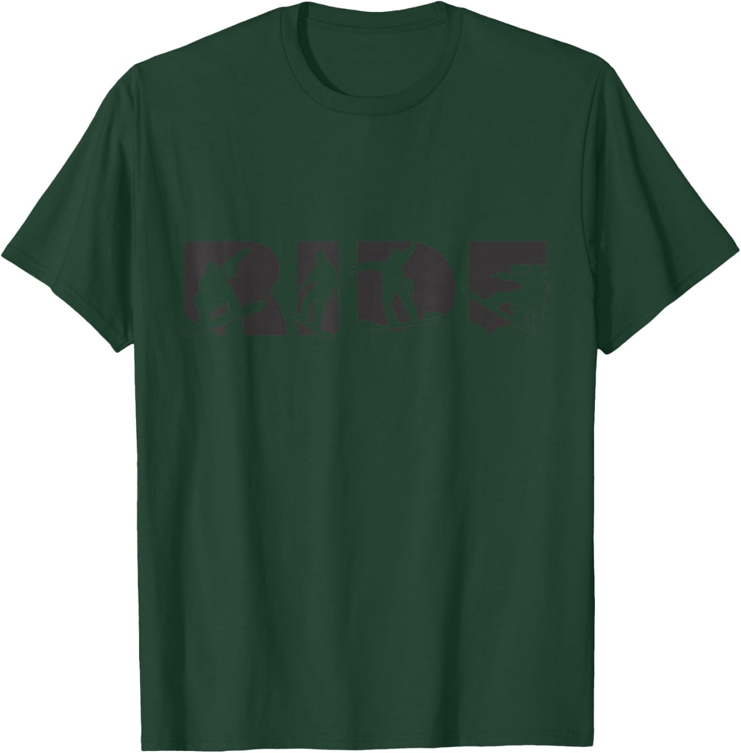 Snowboard, Ride Snowboard Snowboarding, Epic Snowboarder T-Shirt - T-Shirt | Forest