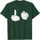 Fuck-You Shirt Middle Finger Pointing Fuk You F.uck You T-Shirt - T-Shirt | Forest