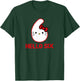 Happy Birthday Kitty, Cute Hello Six Bday 6th Kawaii Gift T-Shirt - T-Shirt | Forest