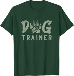Dog Trainer Men Women Girls Kids T-Shirt - T-Shirt | Forest