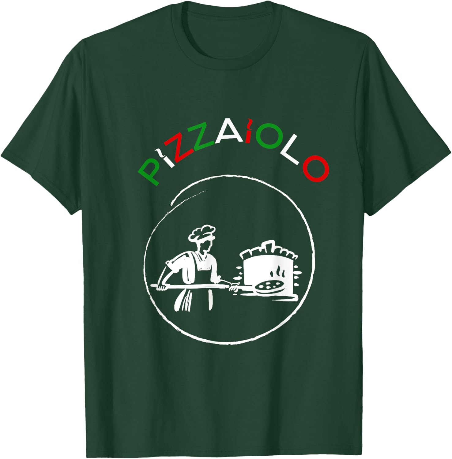 Pizzaiolo Pizza Baker Fun Shirt Pizzaiolo T-Shirt - T-Shirt | Forest