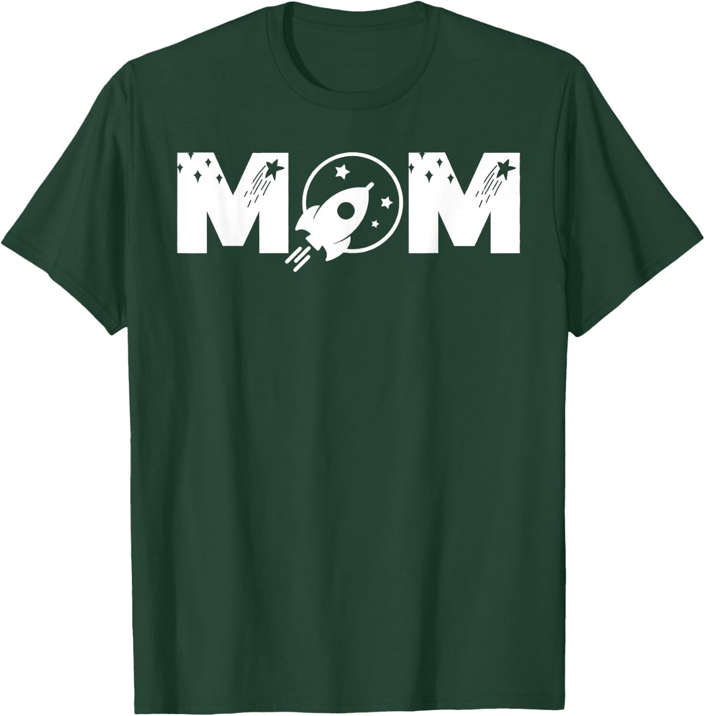 Funny Mum Space Astronaut Birthday Party T-Shirt - T-Shirt | Forest