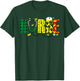 Nurse Stethoscope Juneteenth Melanin Pride African American T-Shirt - T-Shirt | Forest