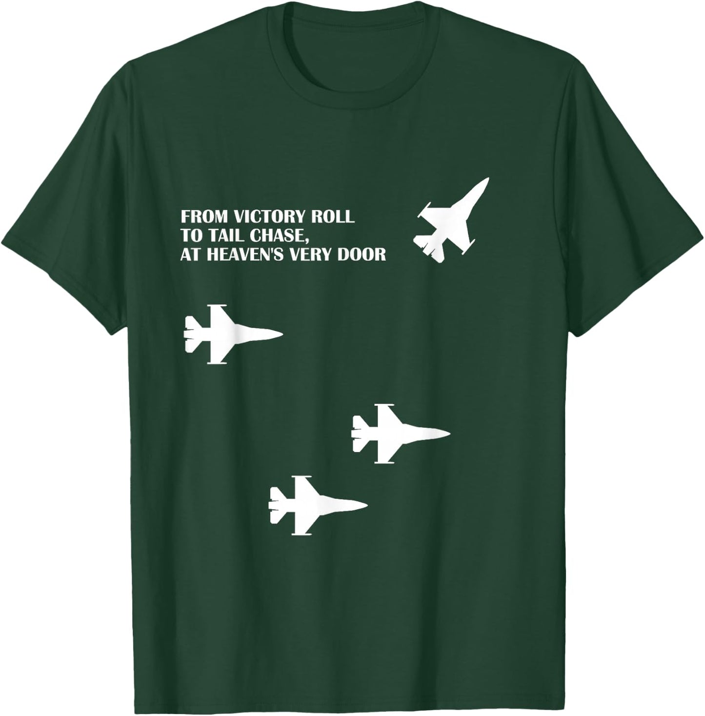 Military Missing Man Formation Design T-Shirt - T-Shirt | Forest
