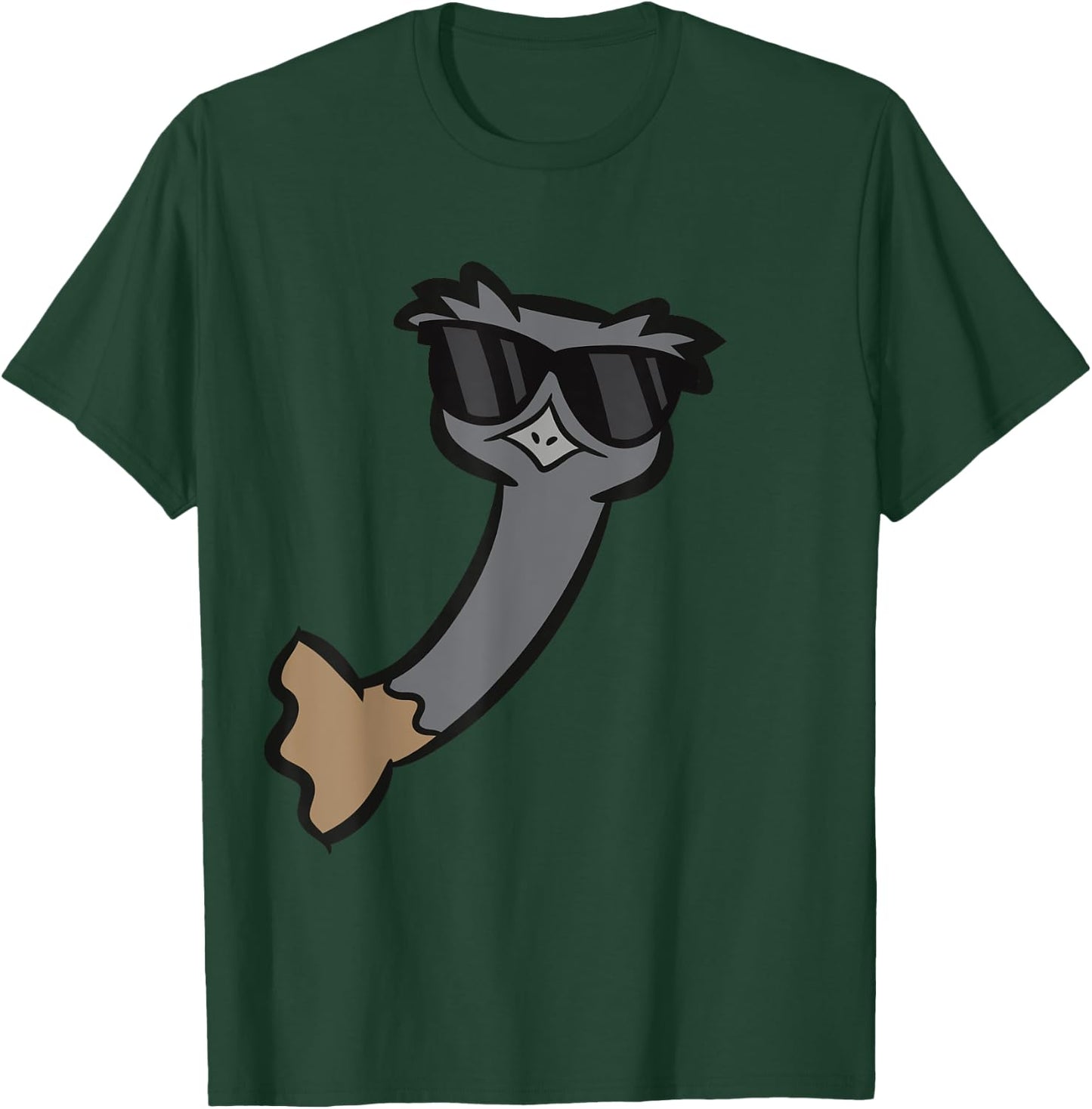 Cute Emu Bird Love Emus T-Shirt - T-Shirt | Forest