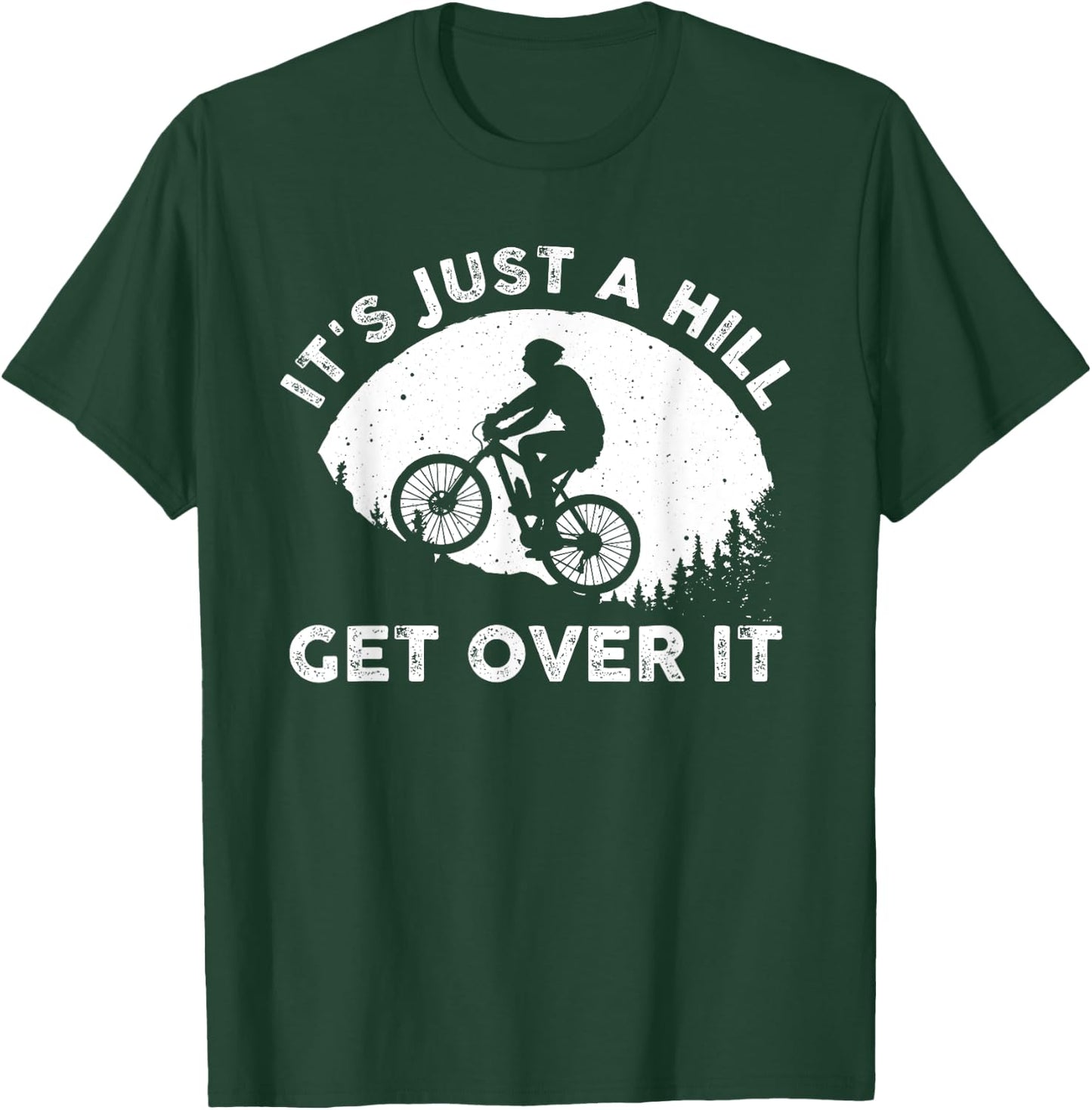 Funny Mountain Biking Design Women Trail Ride Lover T-Shirt - T-Shirt | Forest
