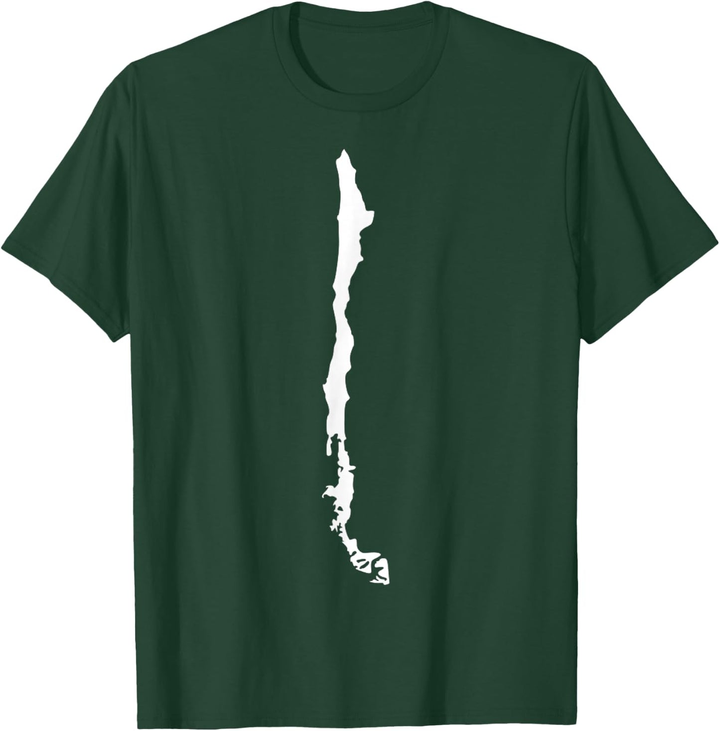 Chile map T-Shirt - T-Shirt | Forest