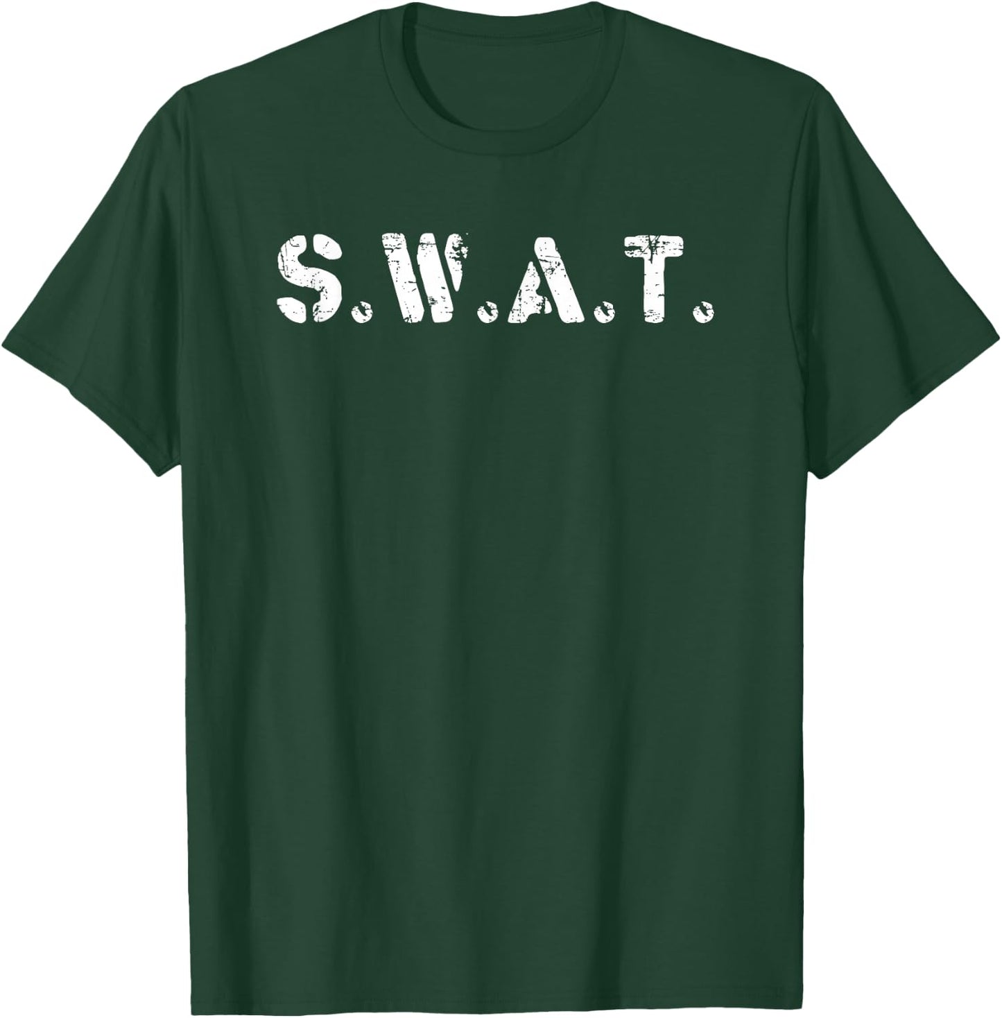 SWAT Policemen Halloween Future Police Officer Sheriff T-Shirt - T-Shirt | Forest