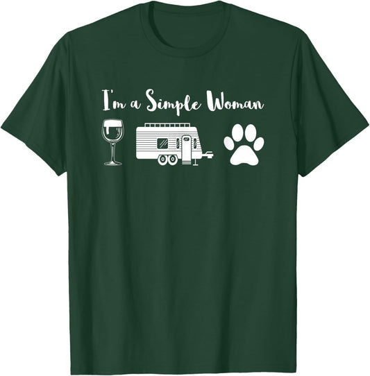 Wine Shirt Women Wine-Lover Gifts for Winemaker Red Wine T-Shirt - T-Shirt | Forest