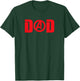 Marvel Avengers Dad Avengers Symbol Father's Day T-Shirt - T-Shirt | Forest