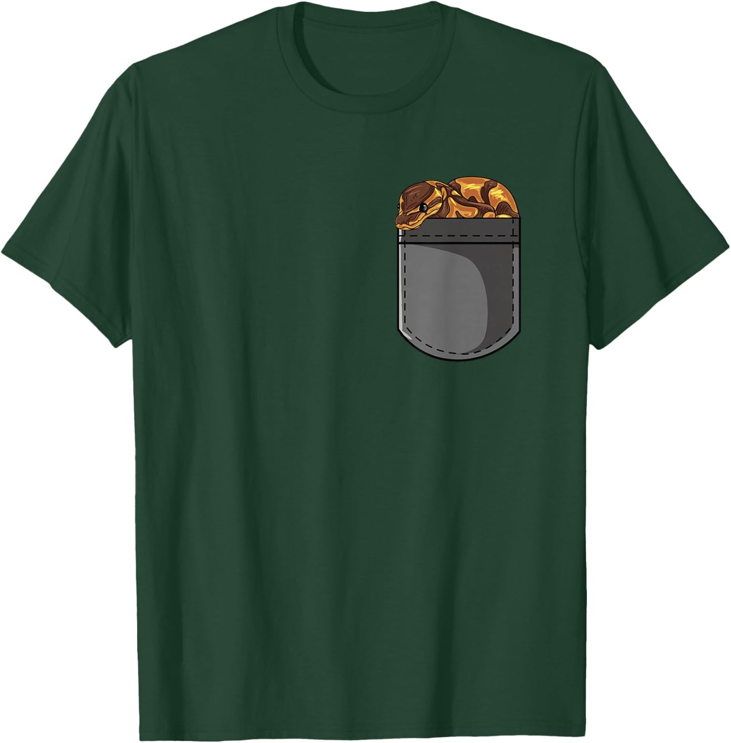 Snake Lovers - I Love Mine T-Shirt - T-Shirt | Forest