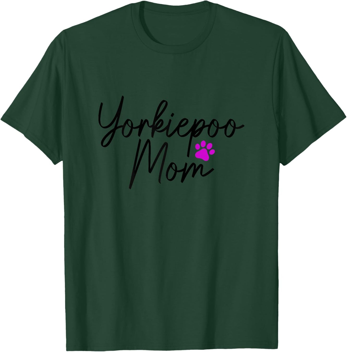 Yorkiepoo Mom Dog Owner Yorkiepoo Mama T-Shirt - T-Shirt | Forest