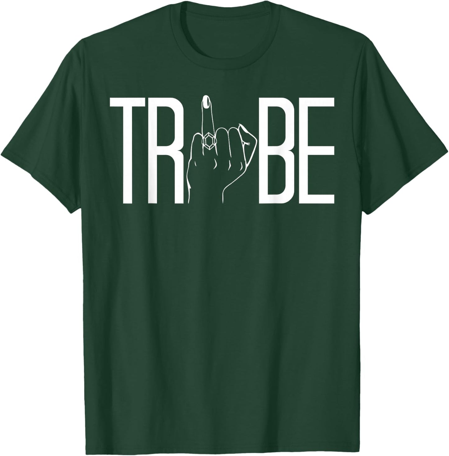 Tribe Ring Finger Wedding Bridal Bachelorette Party Matching T-Shirt - T-Shirt | Forest