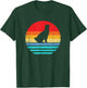 Manx Cat Shirt for Cat People Vintage Sunset Retro Cat T-Shirt - T-Shirt | Forest