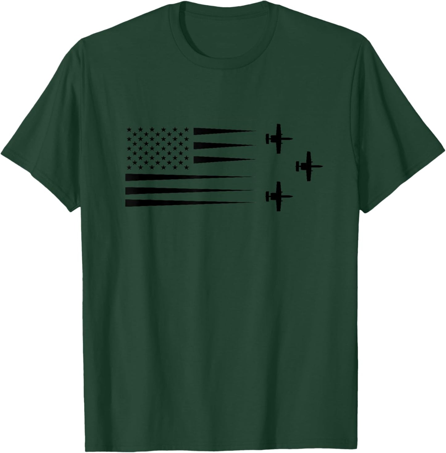 A10 A-10 Thunderbolt Warthog Brrrt Shark Mouth T-Shirt - T-Shirt | Forest