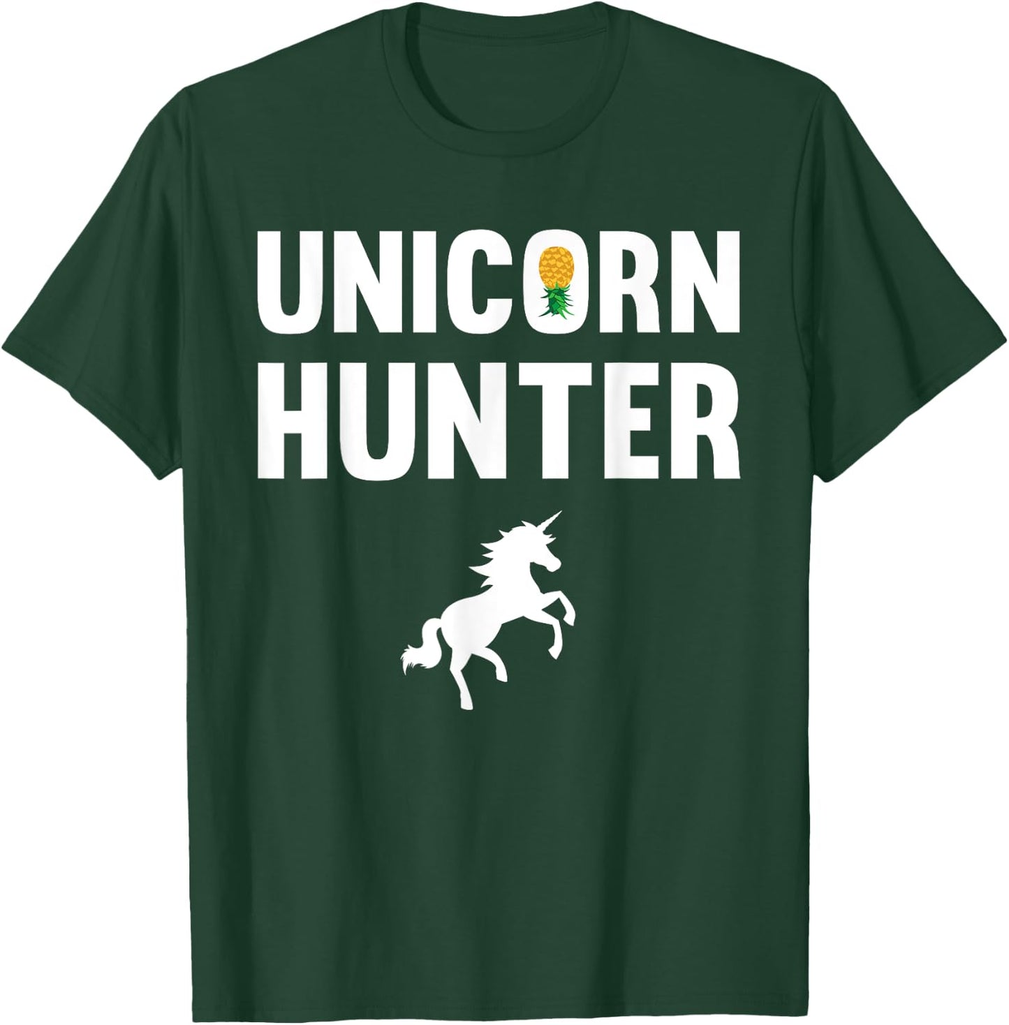 Unicorn Hunter Funny Swingers Polyamory Couple Swinging T-Shirt - T-Shirt | Forest
