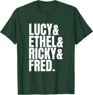 Team Lucy is Classic 50s TV Gifts T-Shirt - T-Shirt | Forest