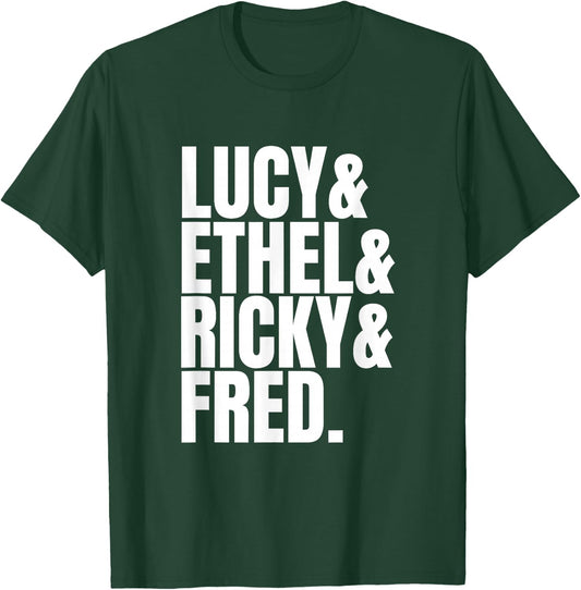 Team Lucy is Classic 50s TV Gifts T-Shirt - T-Shirt | Forest