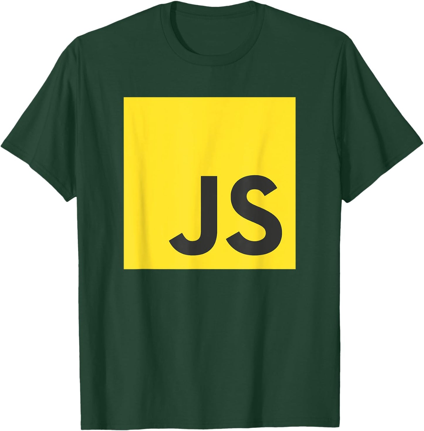 Developer JavaScript React Angular Vue Node Programmer Geek Coding T-Shirt - T-Shirt | Forest