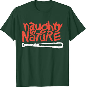 Naughty By Nature – Logo in Red T-Shirt - T-Shirt | Forest
