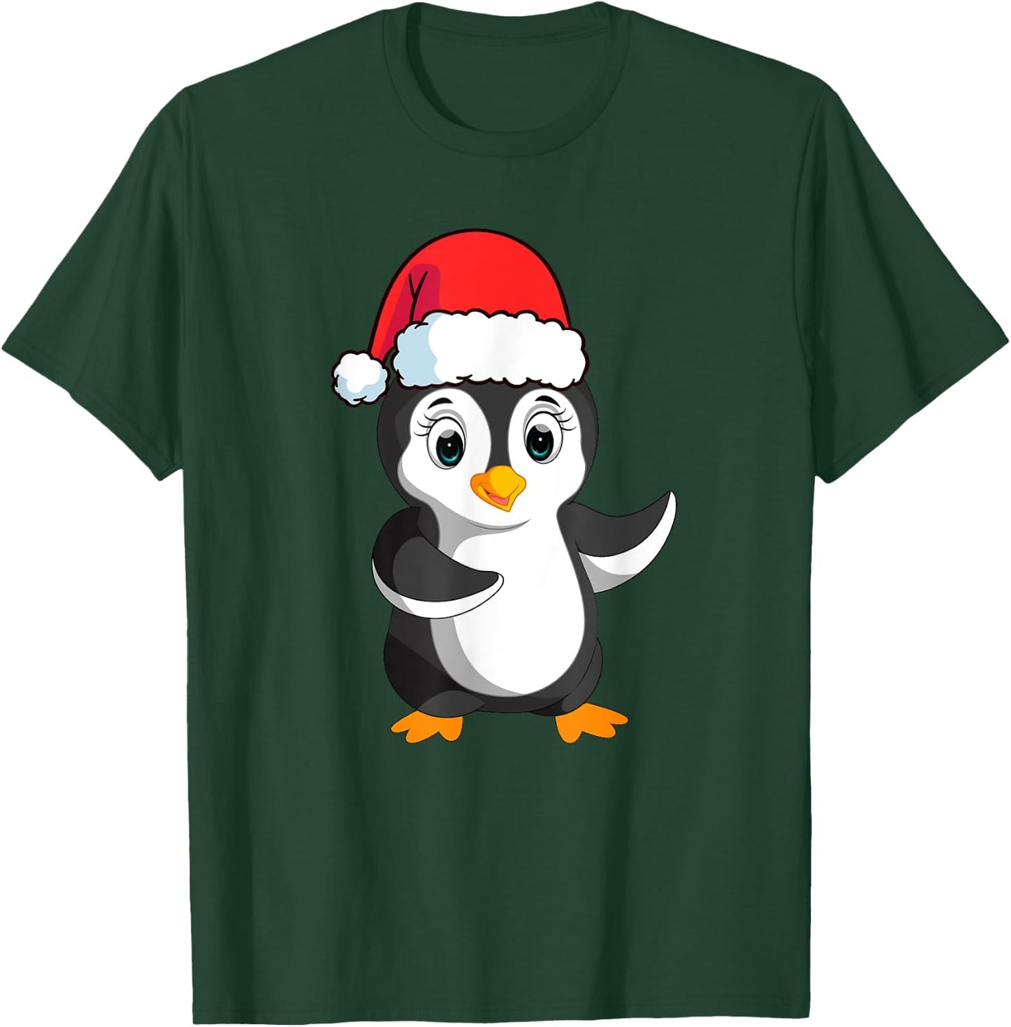 Christmas Penguin Shirt Kids Penguin Christmas Pajamas Women T-Shirt - T-Shirt | Forest