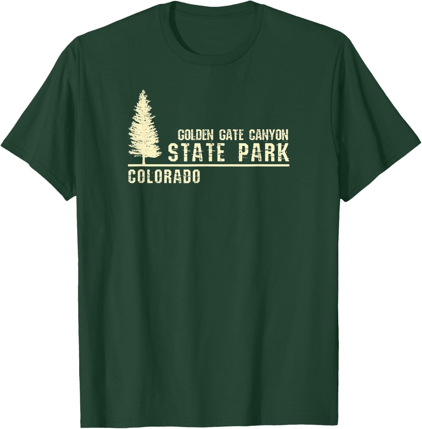 CO Souvenir - Golden Gate Canyon State Park T-Shirt - T-Shirt | Forest