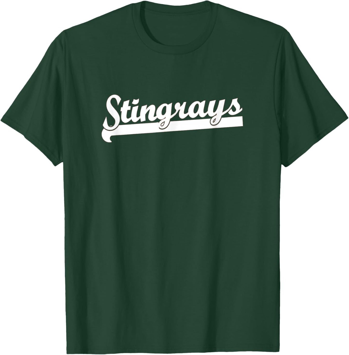 STINGRAYS Swimming Basketball Soccer T-Ball Football Team T-Shirt - T-Shirt | Forest