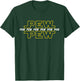 Funny Pew Pew Retro Sci-Fi Geek Nerd Graphic T-Shirt - T-Shirt | Forest
