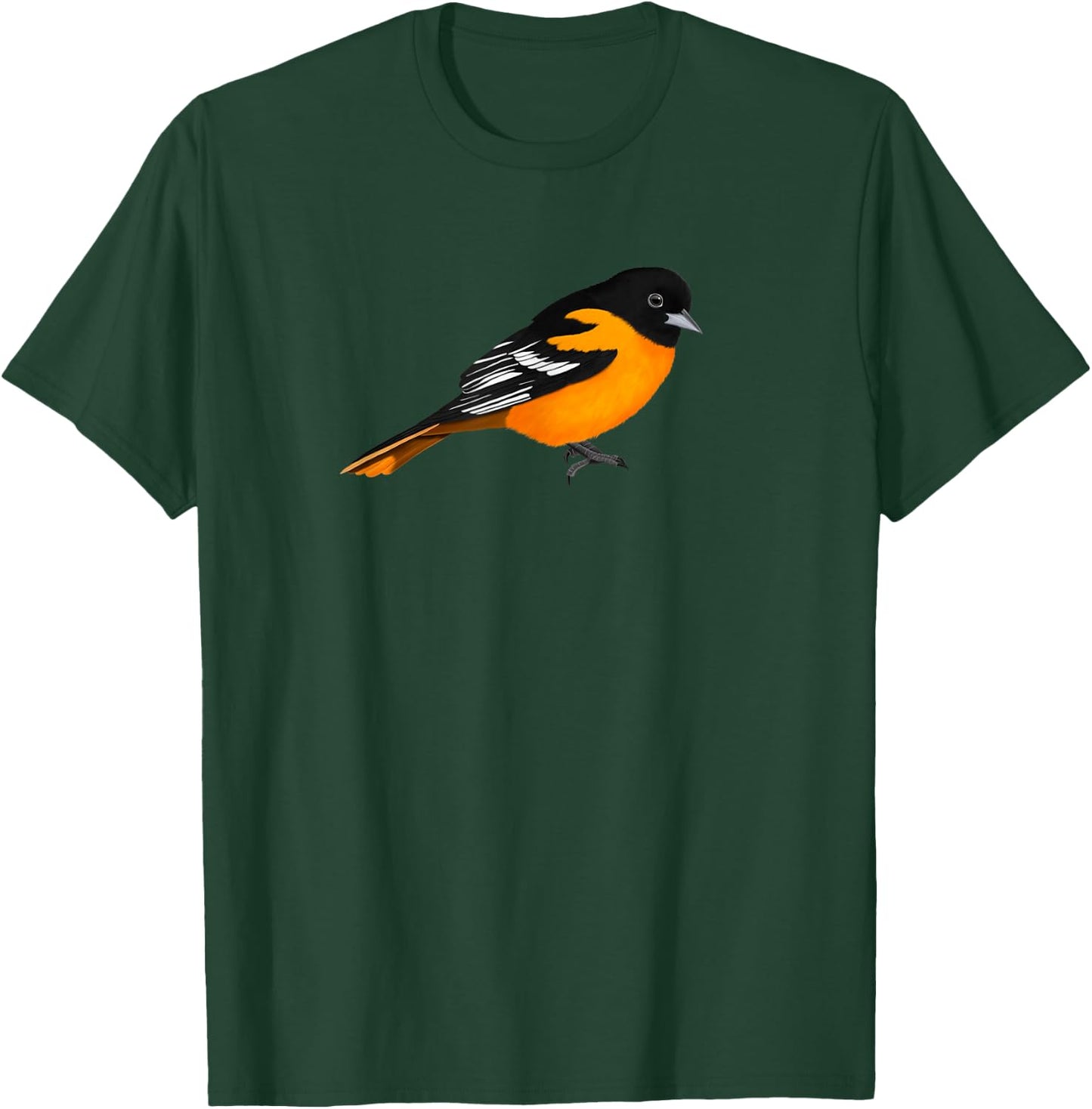 jz.birds Oriole Bird Birdlover Birdwatcher Ornithologist Biologist , Black T-Shirt - T-Shirt | Forest